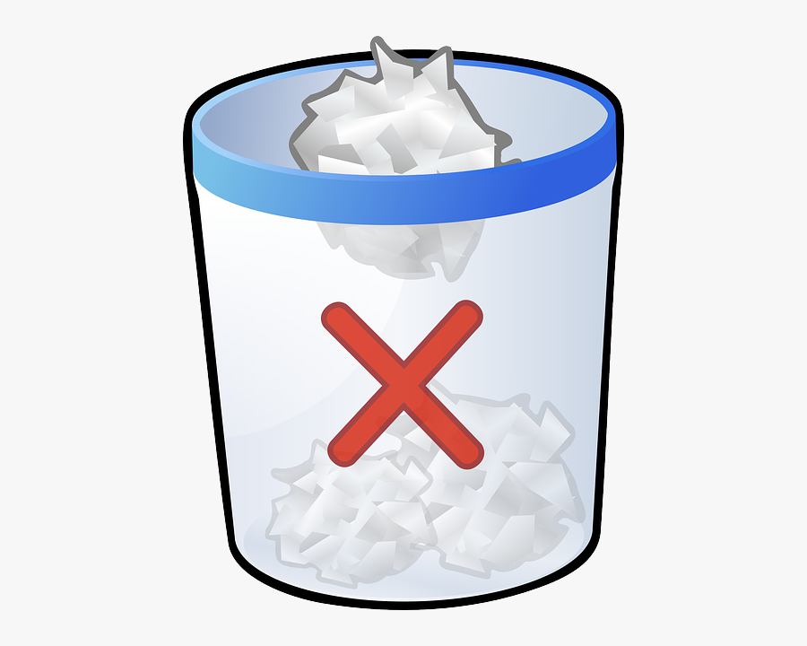 Cartoon Rubbish Bin Gif, Transparent Clipart