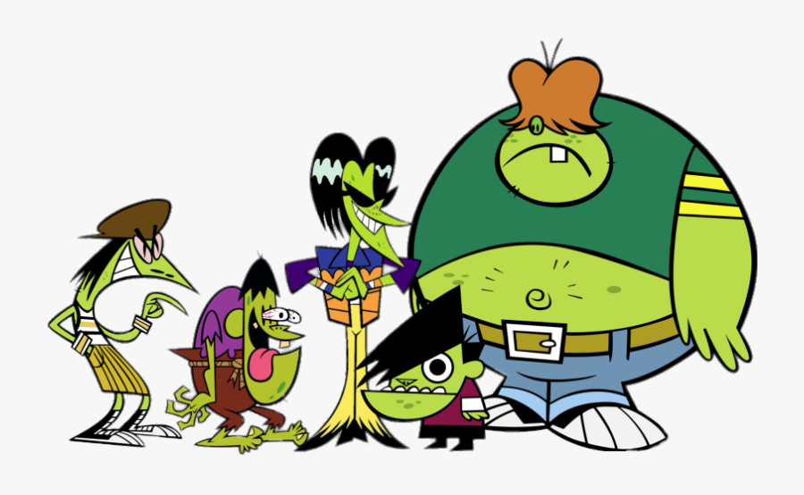 Green Powerpuff Girls Villains, Transparent Clipart