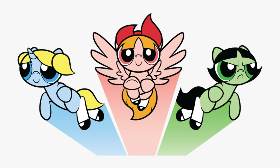 Powerpuff Pony, Transparent Clipart