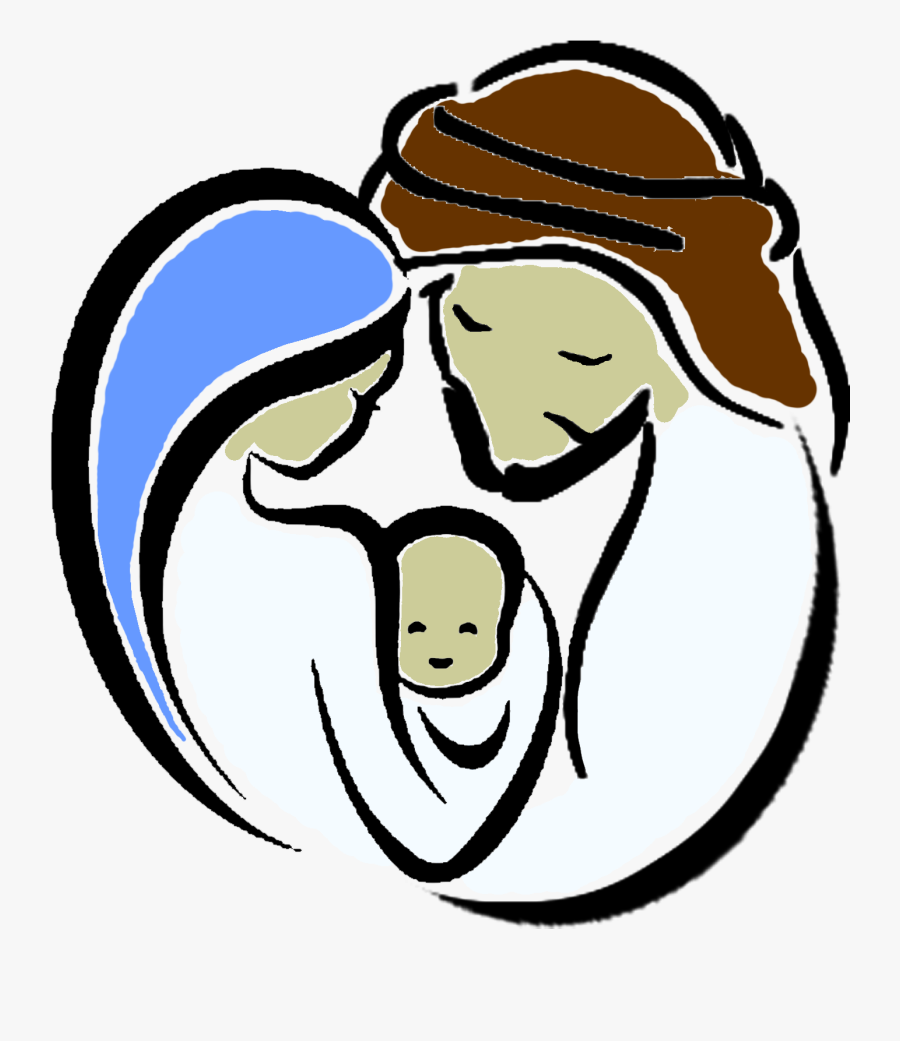 Holy Family Clip Art, Transparent Clipart