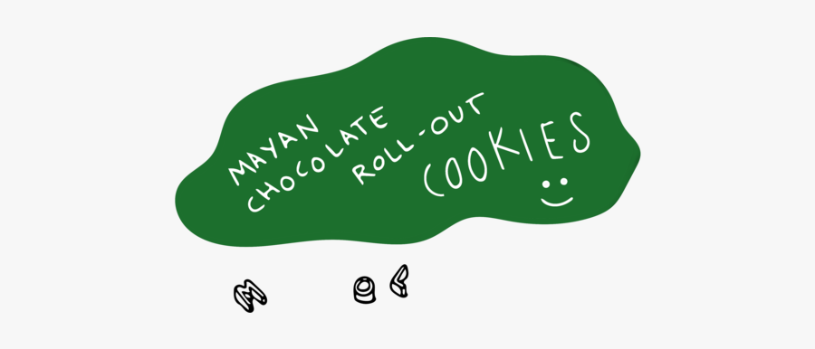 Mayan Chocolate Roll-out Cookies, Transparent Clipart