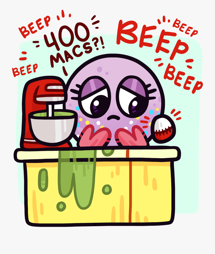 Macarooz-stage3, Transparent Clipart