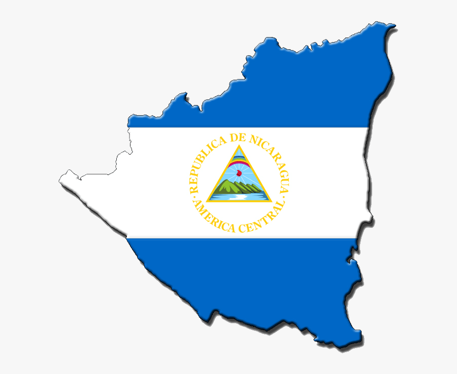 Nicaragua Flag Clip Art, Transparent Clipart
