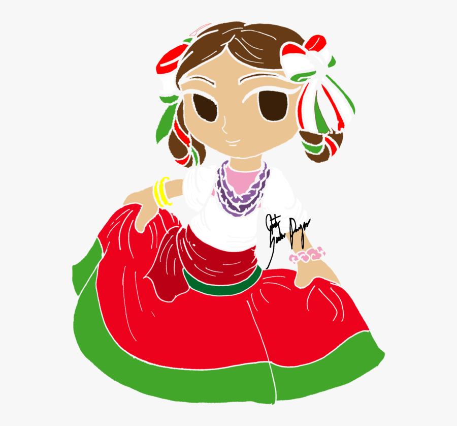 China Poblana Clipart, Transparent Clipart