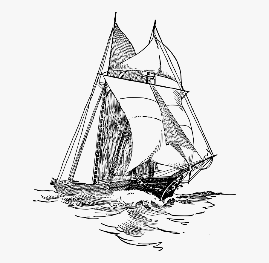 Sailboat 5 - Sailboats Clip Art, Transparent Clipart