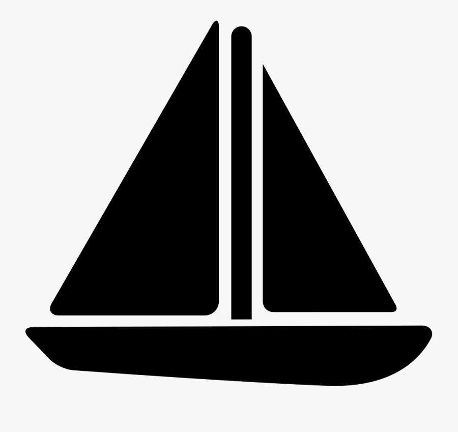 Sailboat Sailing - Sailboat Png Icon, Transparent Clipart