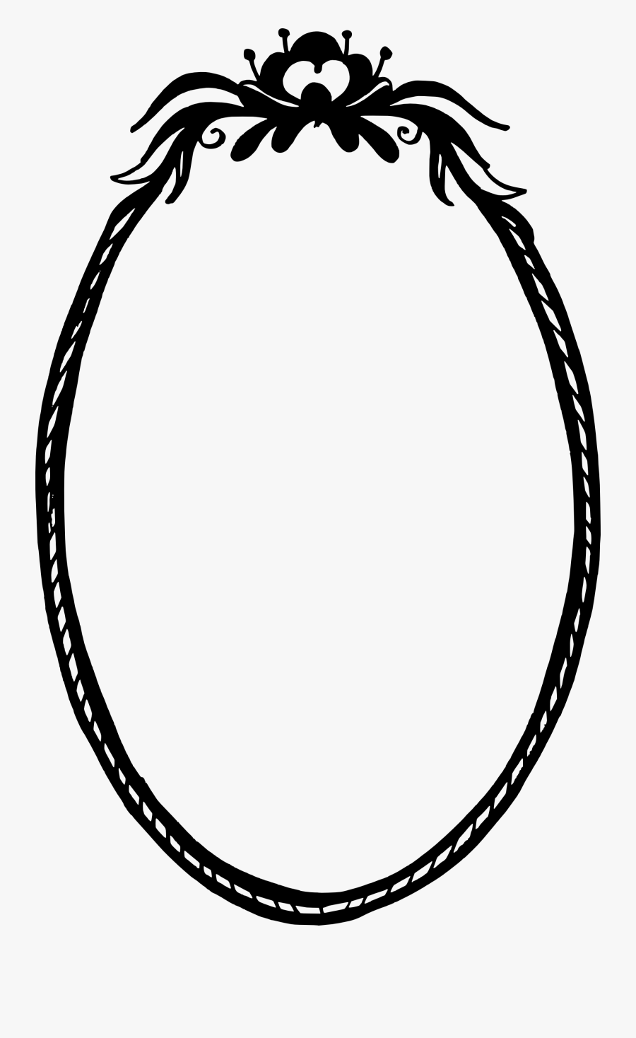 10 Romantic Oval Frame Vector Svg Png Transparent Clipart - Vector Oval Frame Png, Transparent Clipart