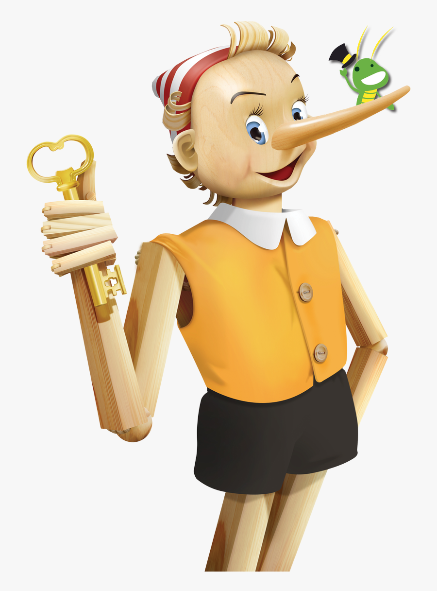 Blonde Pinocchio, Transparent Clipart
