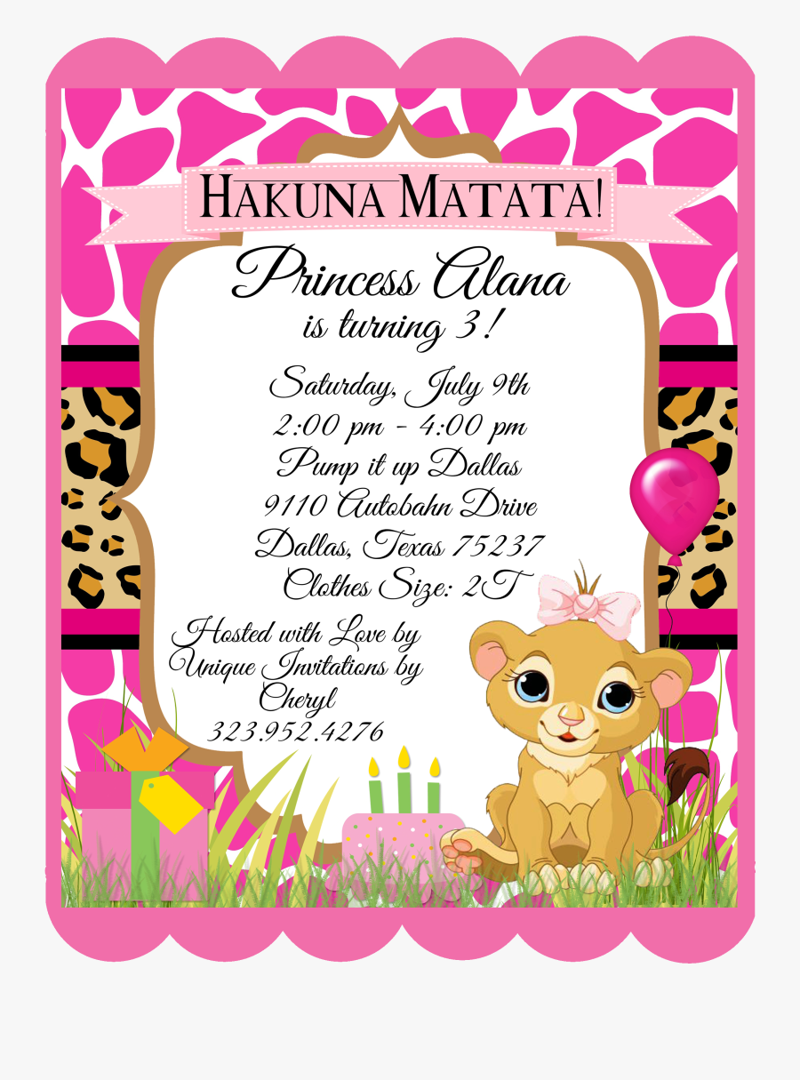 Princess Pump It Up Birthday Invitation , Free Transparent Clipart - ClipartKey