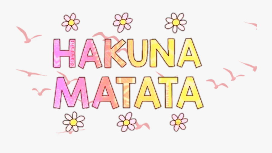 Hakuna Matata, Transparent Clipart