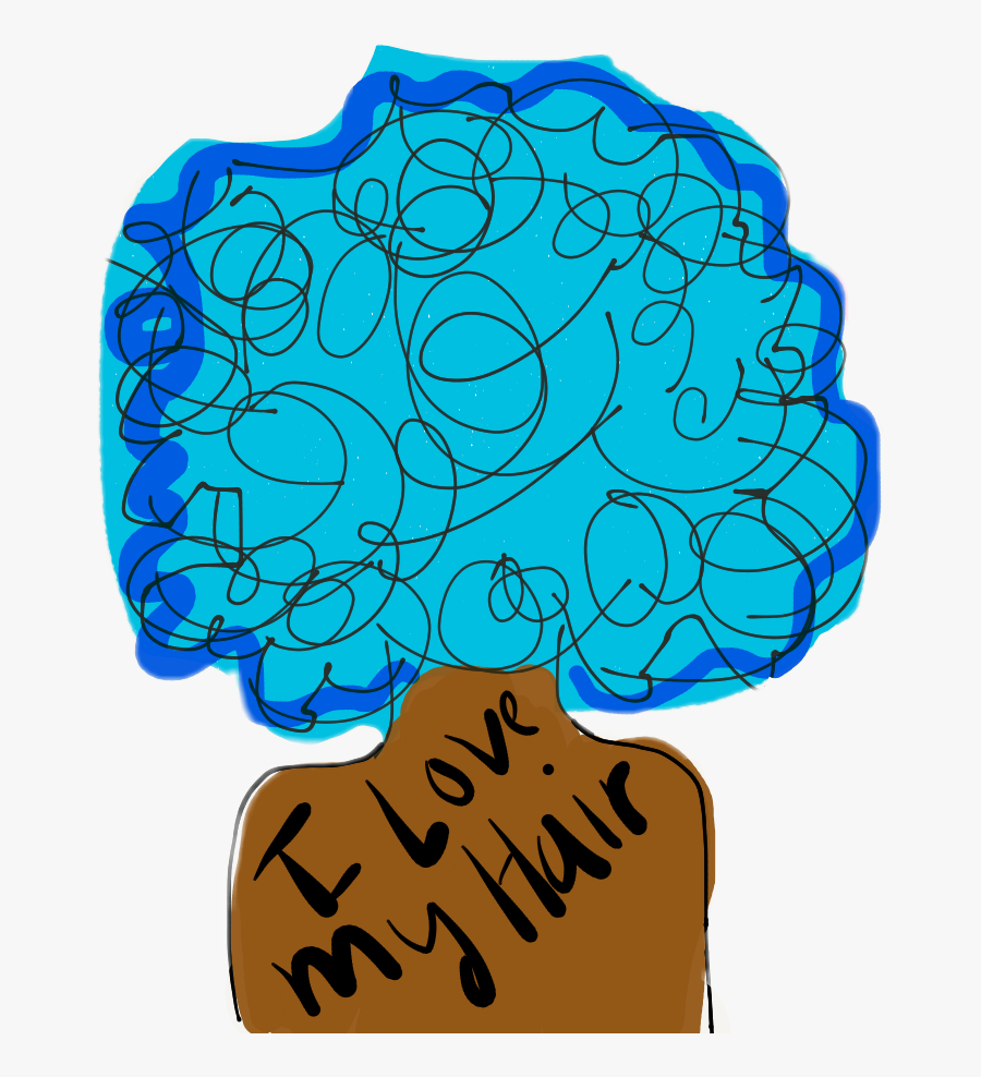 #freetoedit #afro #afropunk #hair #drawing #interesting, Transparent Clipart