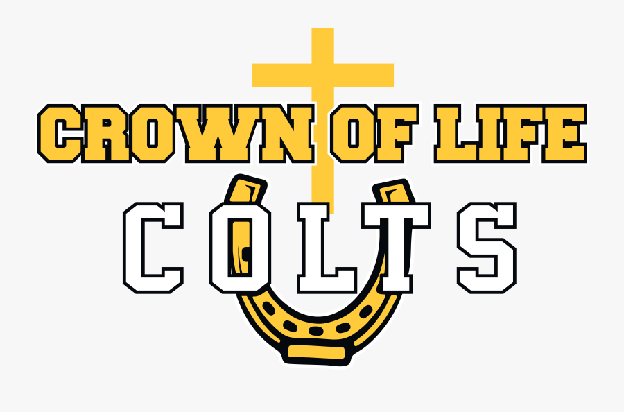 The Colts Love In Christ For 40 Years - Cross, Transparent Clipart