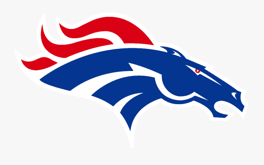 Denver Broncos Silhouette, Transparent Clipart