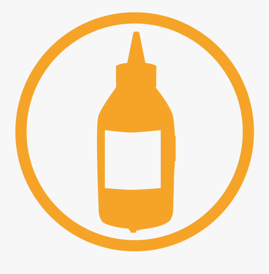 Mustard Allergy Amber Icon - Icon, Transparent Clipart