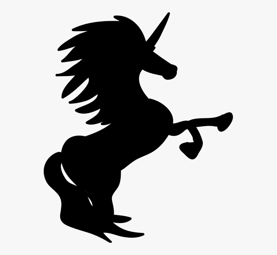 Horse Clip Art Silhouette Pack Animal Legendary Creature - Illustration, Transparent Clipart