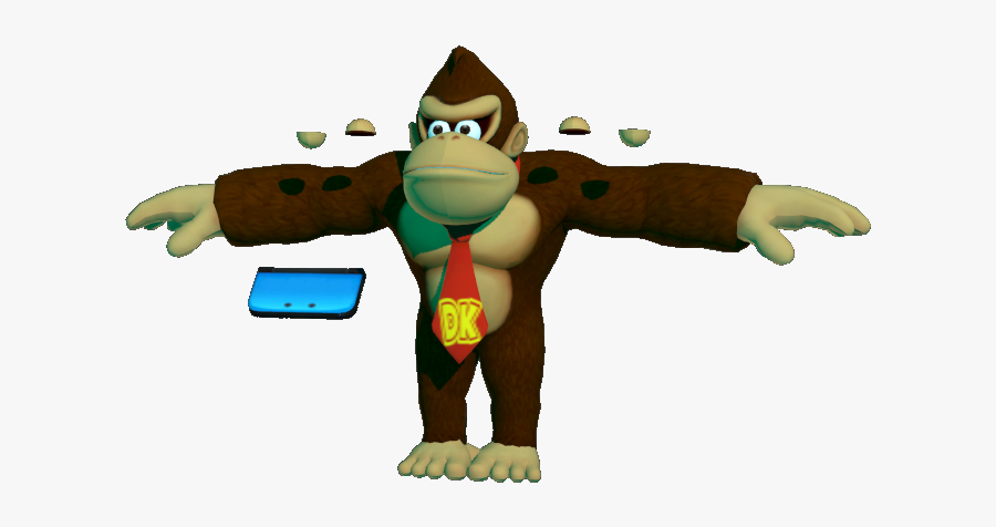Donkey Kong Mesh Model, Transparent Clipart