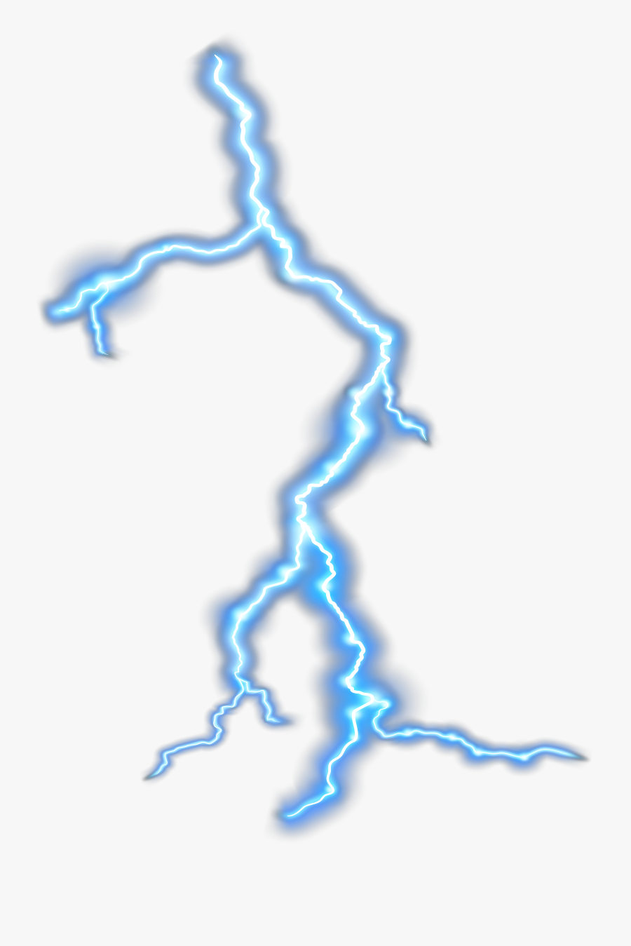 Thunderstorm Clipart Thunderbolt - Blue Thunder Png, Transparent Clipart