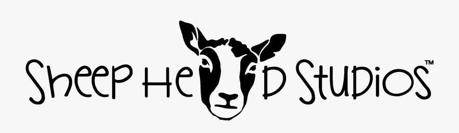 Sheep Head Studios Productions Llc Trademark Logo Black - Livestock, Transparent Clipart