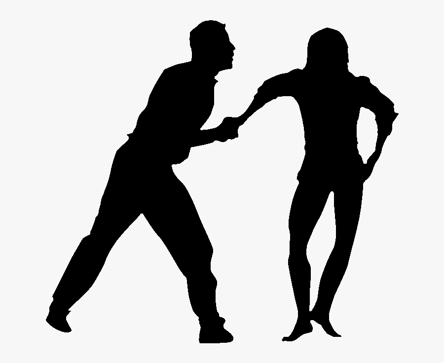 Dance Violence Person Clip Art - Domestic Violence, Transparent Clipart