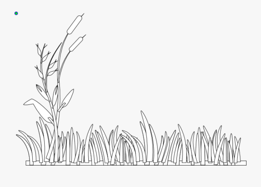 Free Png Download Grass Black And White Png Images - Grass Black And White Clip Art, Transparent Clipart