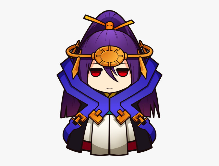 Hades Izanami Chibi Art - Blazblue Central Fiction Chibi, Transparent Clipart