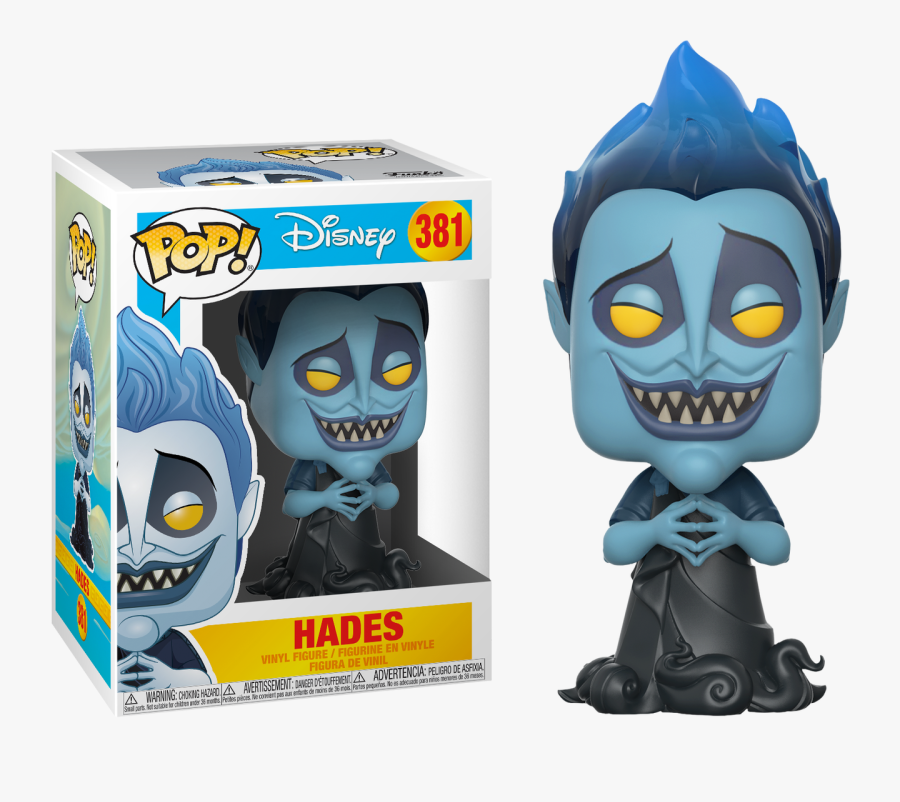 Hades Pop Vinyl Figure - Hercules Pop Funko, Transparent Clipart