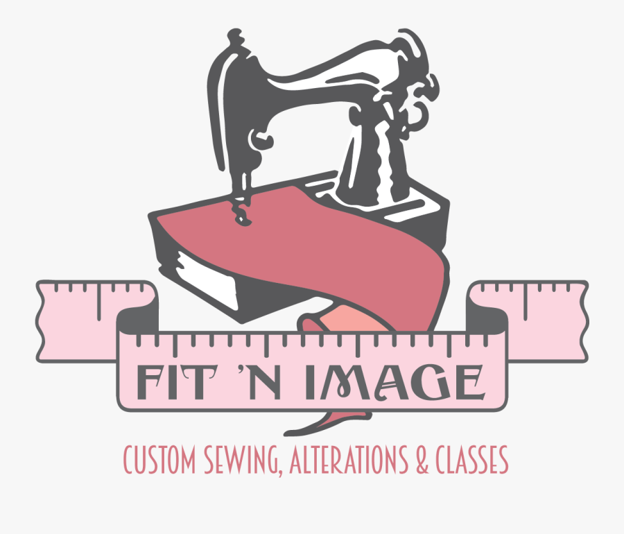 Sewing And Clothing Alterations Logo, Transparent Clipart