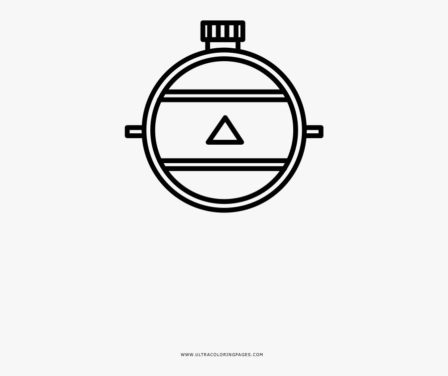 Canteen Coloring Page - Man In The Maze, Transparent Clipart