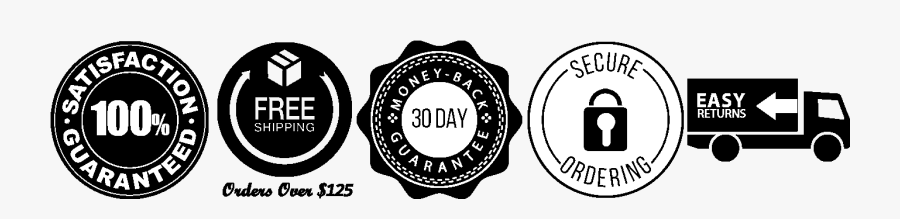 Satisfaction Guaranteed Free Shipping, Transparent Clipart