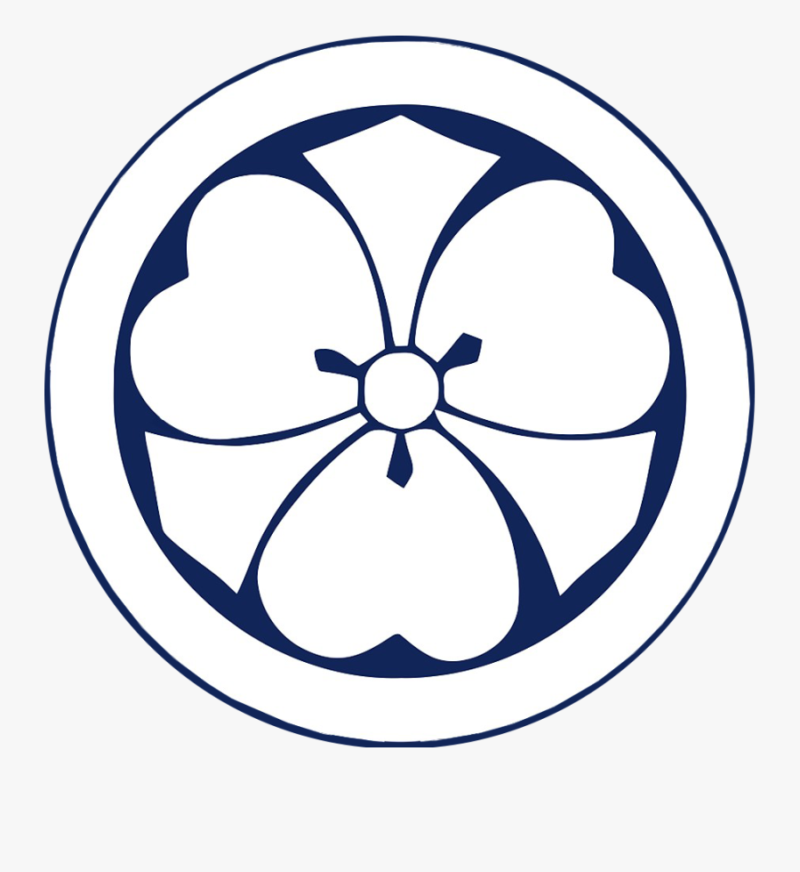 Soundleatherbooks Flower Copy - 家紋 丸 に 剣 片 喰, Transparent Clipart
