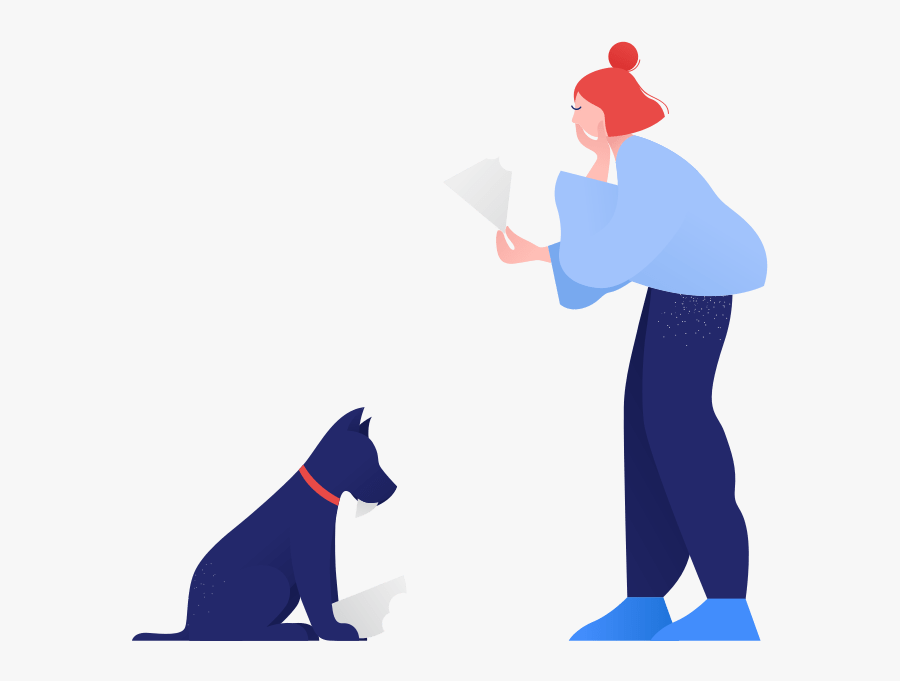 Dog Catches Something, Transparent Clipart