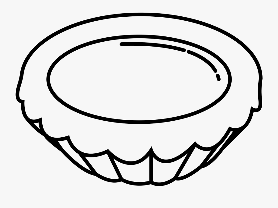Drawing Of A Tart Clipart , Png Download - Egg Tart Drawing, Transparent Clipart