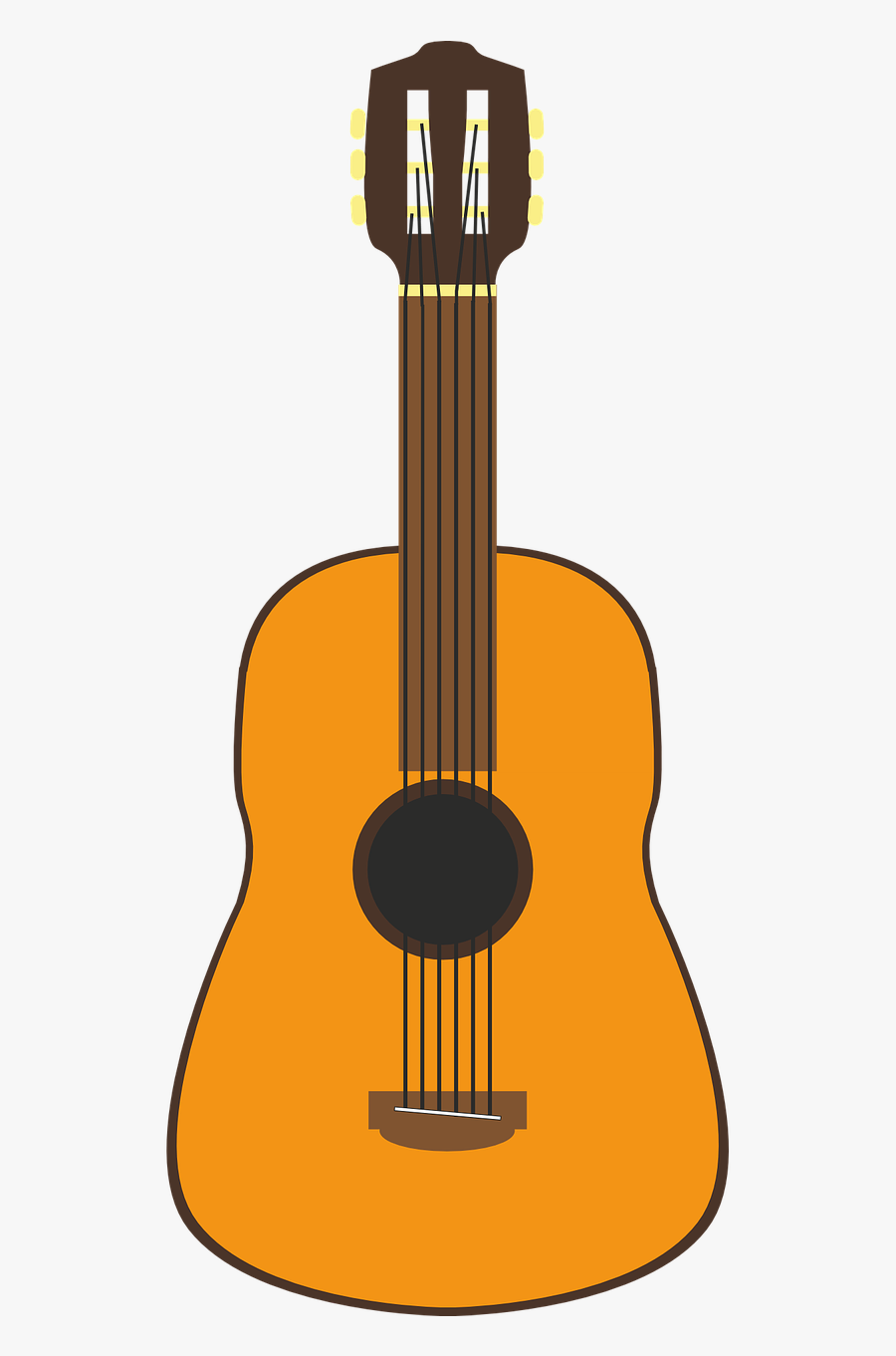 Guitar Vector Music Strings Png Image - Cavaquinho Png Desenho, Transparent Clipart