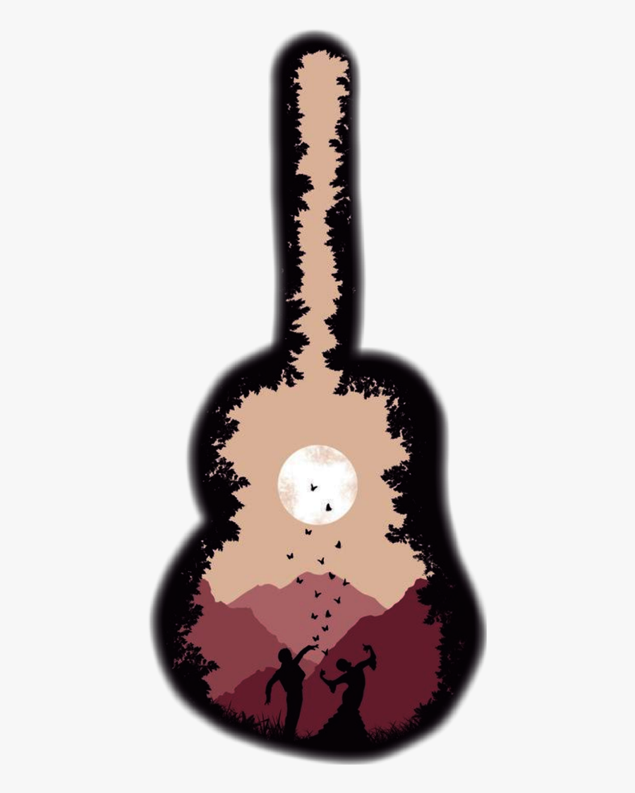 Freetoedit Scukulele Ukulele - Nature And Music Art, Transparent Clipart