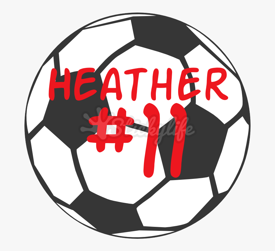 Soccer Decal - Purple Soccer Ball Clip Art, Transparent Clipart