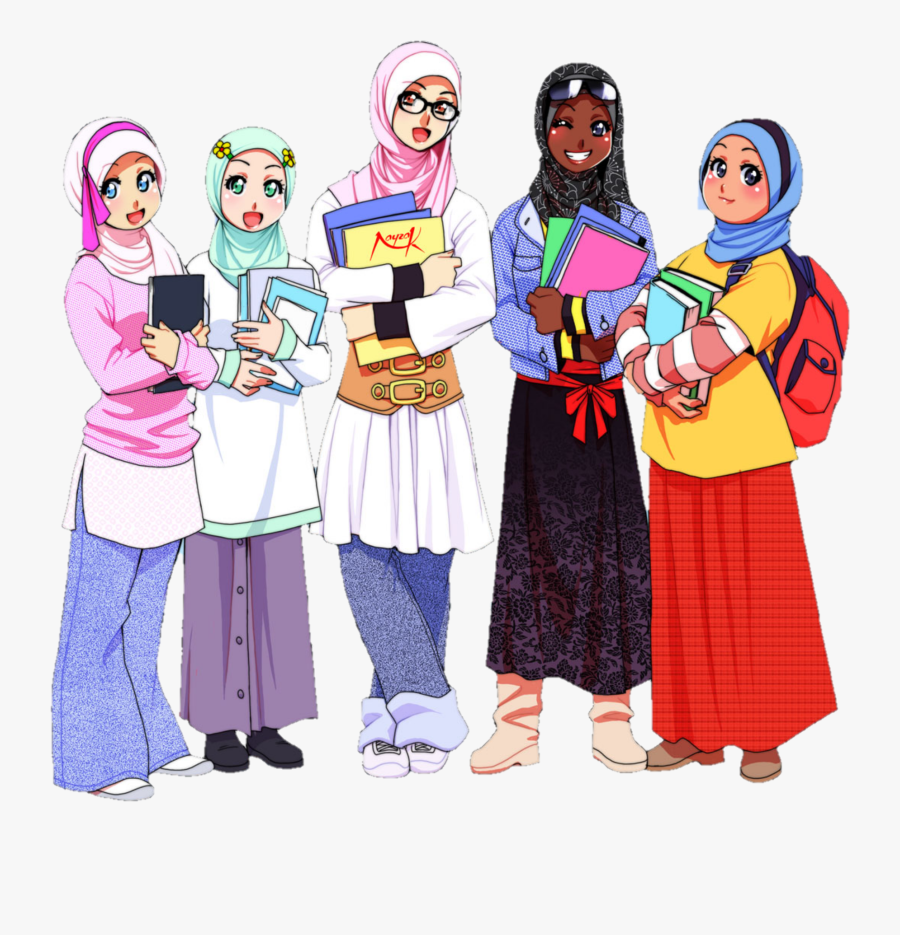 #muslim #muslimahs #friends #islam, Transparent Clipart