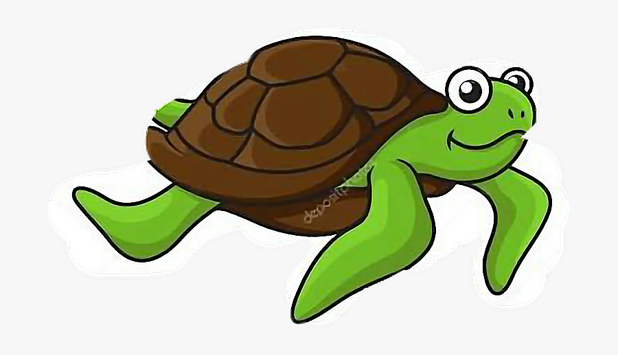 #tortuga #stickers #freetoedit - 海龟 卡通, Transparent Clipart