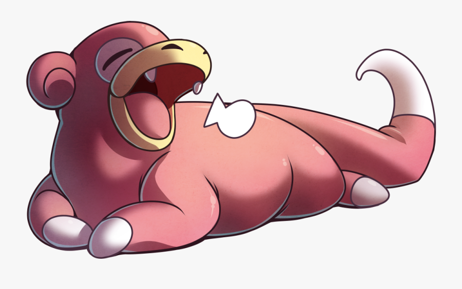 Slowpoke Used Yawn By Magnastorm, Transparent Clipart