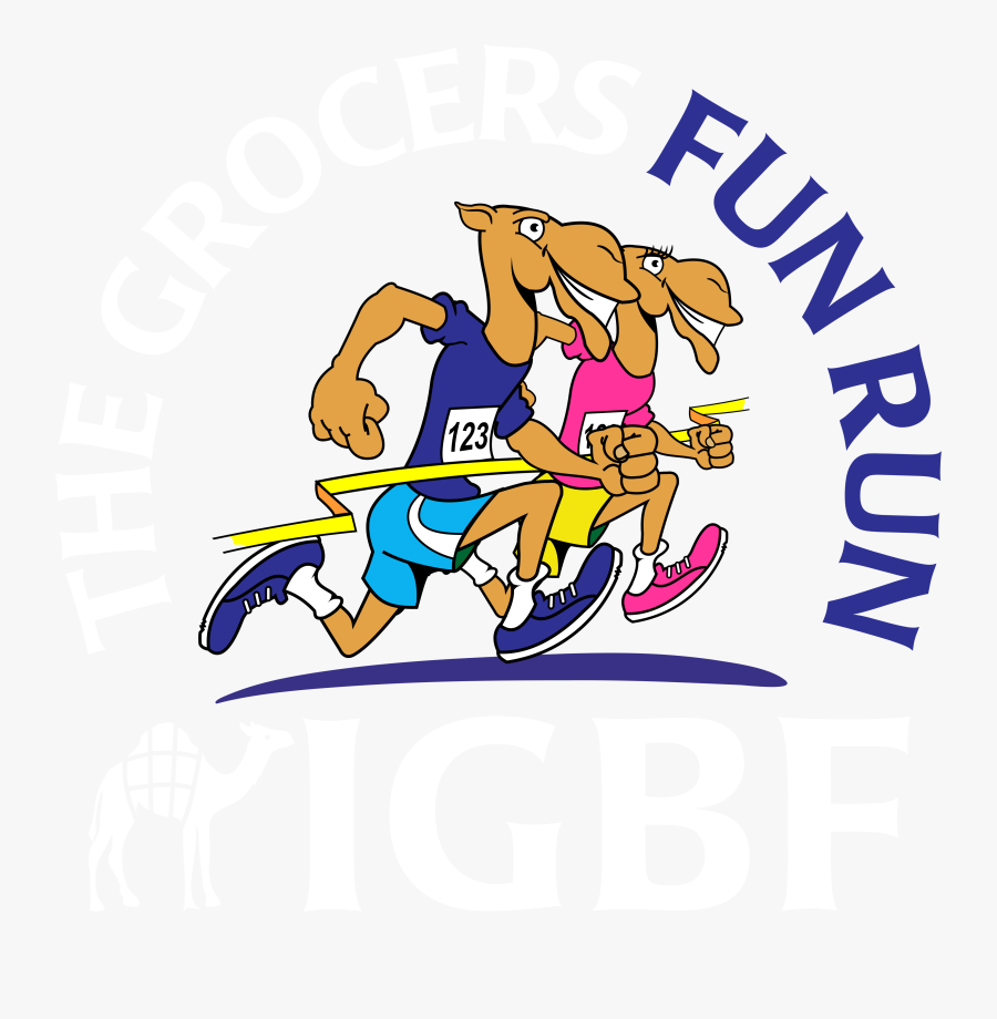 The Grocers Fun Run - Transparent Kids Fun Run Clipart, Transparent Clipart