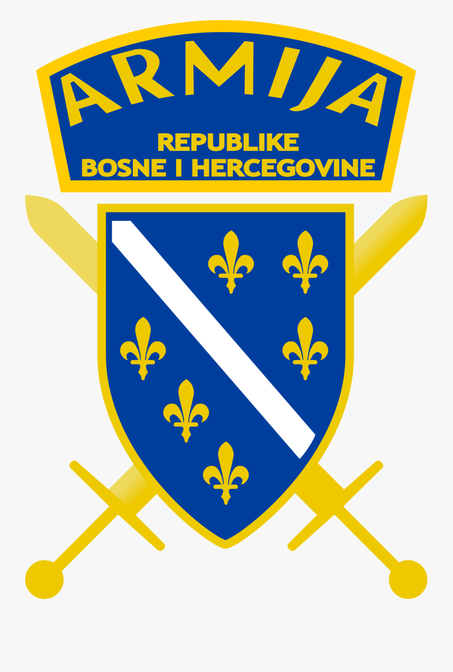 Bosnian Army Flag, Transparent Clipart