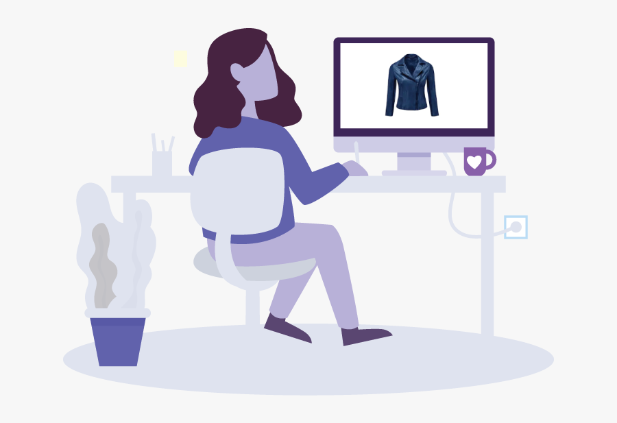 Ghost Mannequin Service - Sitting, Transparent Clipart