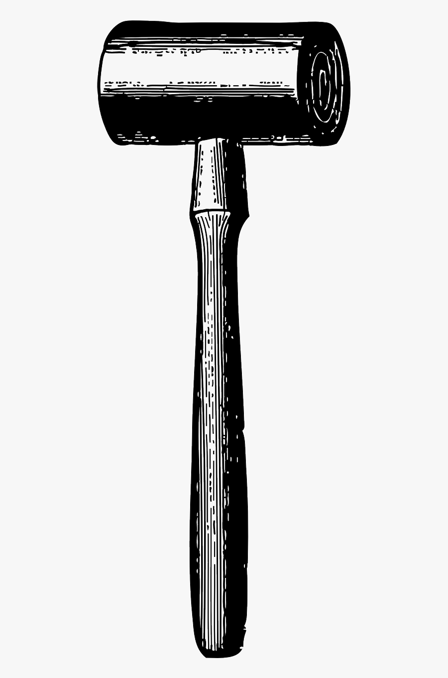Mallet Clip Art , Png Download - Wooden Mallet Clip Art, Transparent Clipart