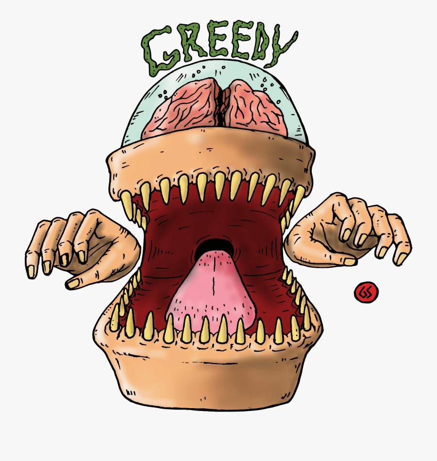 Greedy Clip Art, Transparent Clipart