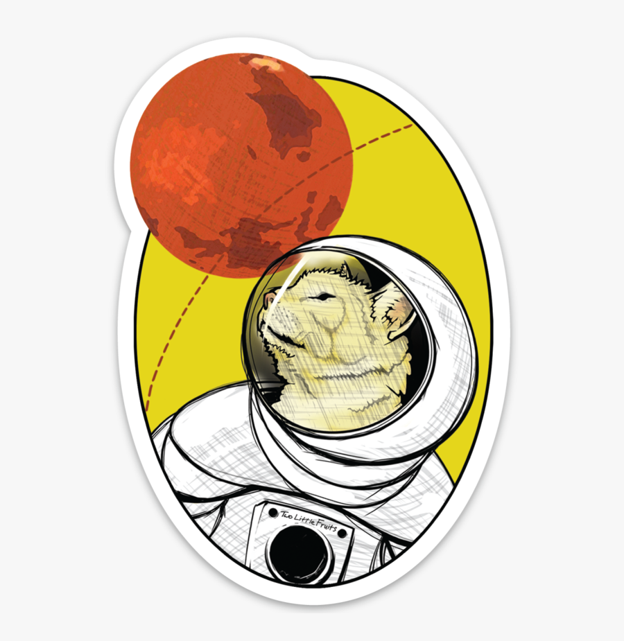 Stickers The Cat Space, Transparent Clipart