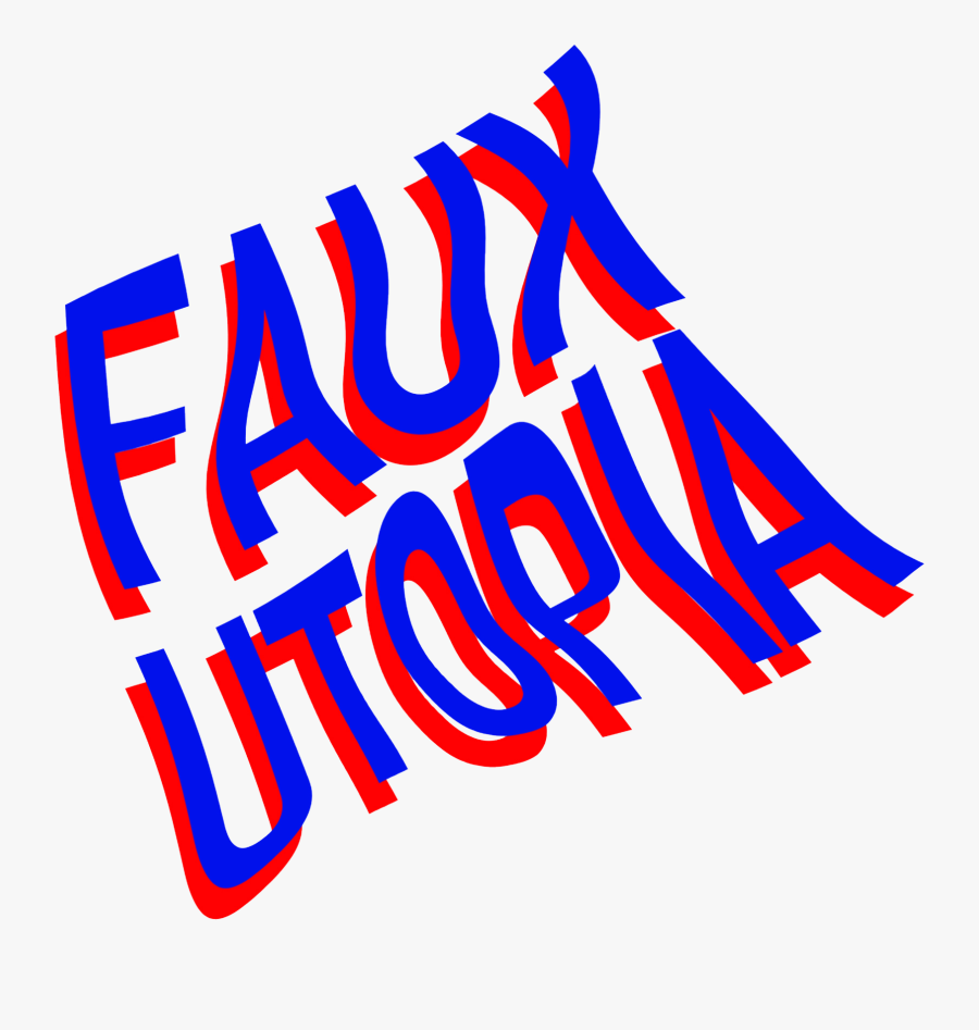 Faux Utopia - Calligraphy, Transparent Clipart