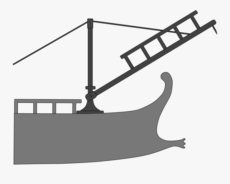 Roman Ships During The Punic Wars, Transparent Clipart