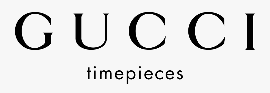 Gucci - Gucci Timepieces Logo, Transparent Clipart