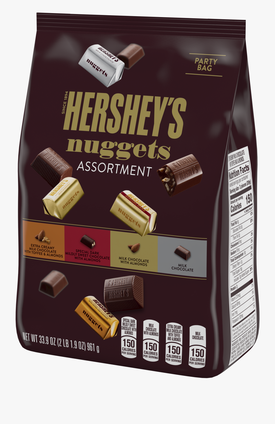 Hersheys Nuggets Assorted, Transparent Clipart