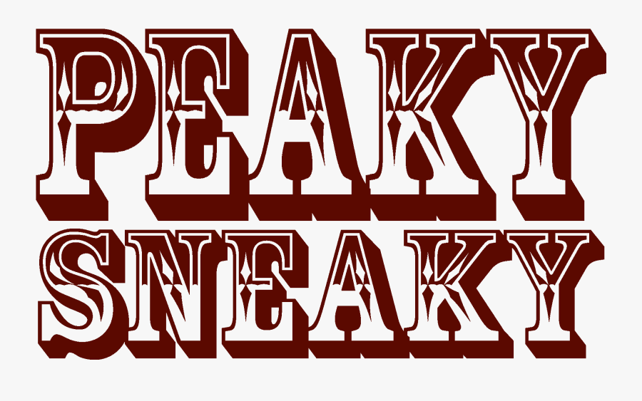 Peaky Sneaky - Graphic Design, Transparent Clipart