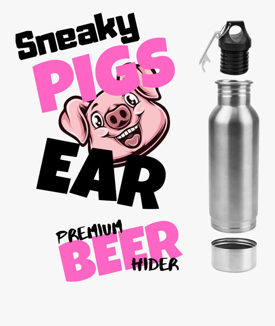 Water Bottle, Transparent Clipart